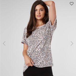 Free People Leopard Tourist Tee
